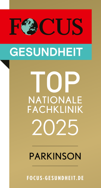 FOCUS-Siegel 2025 für Parkinson