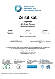 Zertifiziertes Kontinenz- und Beckenbodenzentrum