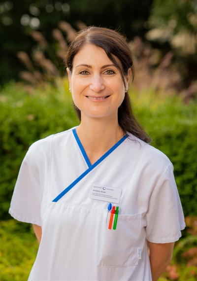 Andrea Roth Porträt von Andrea Roth, Ernährungsberaterin am Sana Klinikum Coburg der Sana Kliniken Oberfranken