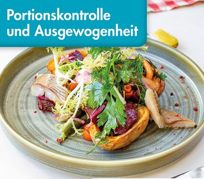 Portionskontrolle und ausgewogene Ernährung