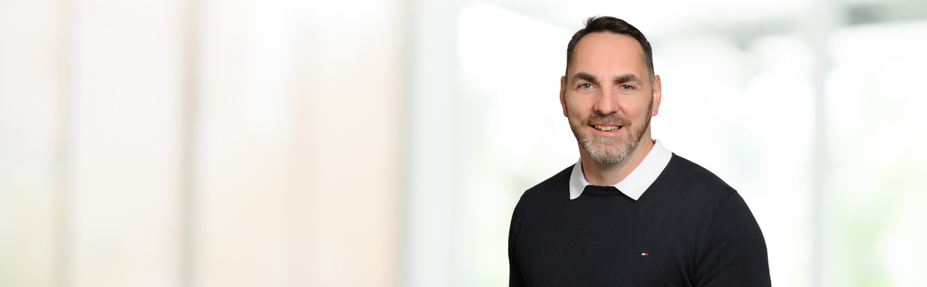 Niels Greiner Porträt von Niels Greiner, Leitung der Physiotherapie am Sana Klinikum Coburg der Sana Kliniken Oberfranken.