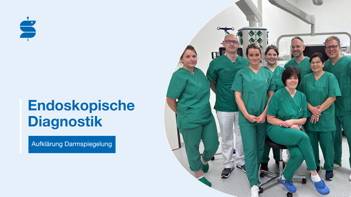 Aufklärung Darmspiegelung Vorschaubild eines Aufklärungsvideos zur Darmspiegelung