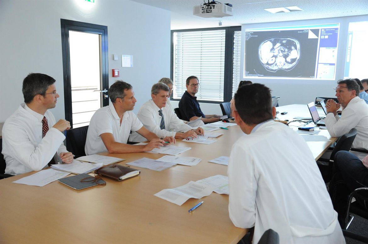 Expertenrunde im Onkologischen Zentrum