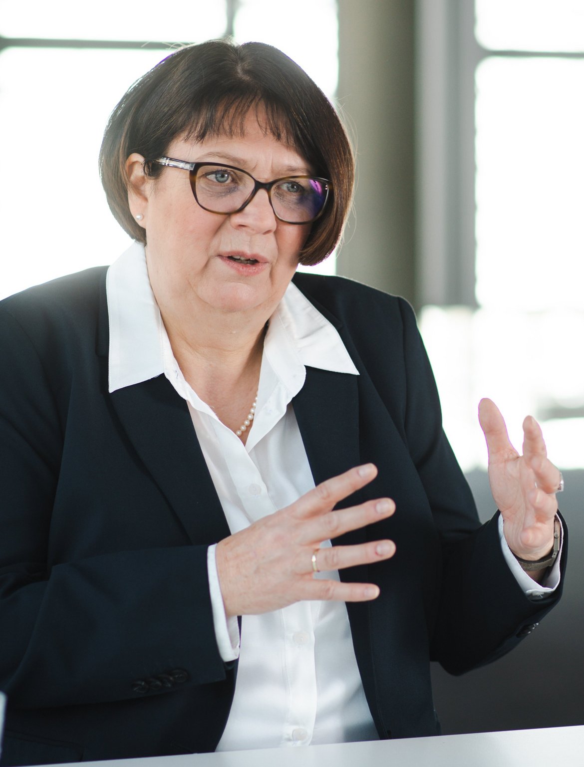 Foto von Irmgard Wübbeling, CFO der Sana Kliniken AG.